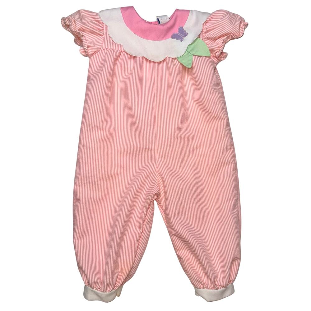 Vintage Nannette 18M romper w collar
